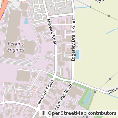 Map of Peterborough