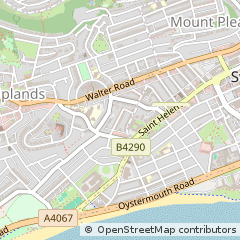 Map of Swansea