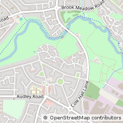 Map of Birmingham, West Midlands
