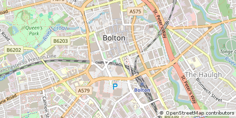 Map of Bolton