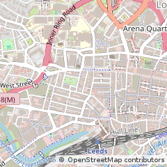 Map of Leeds