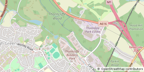 Map of Sheffield