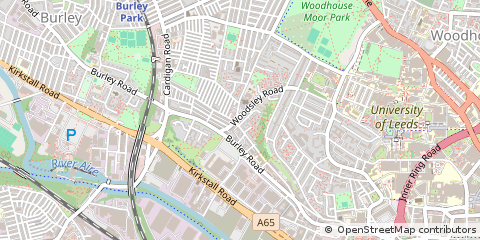 Map of Leeds