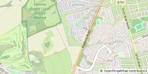 Map of Edinburgh, Midlothian