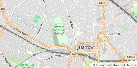 Map of Harrow