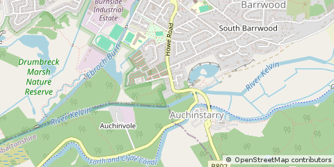 Map of Glasgow