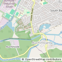 Map of Glasgow