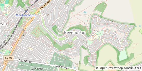 Map of Brighton