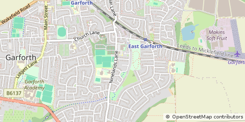 Map of Leeds