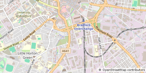 Map of Bradford