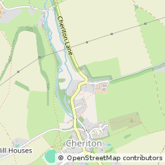 Map of Alresford, Hampshire