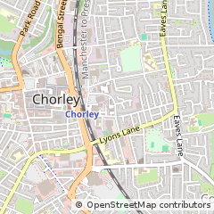 Map of Chorley