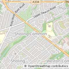 Map of Southampton