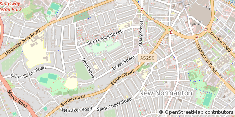 Map of Derby