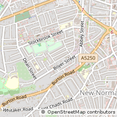 Map of Derby