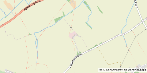 Map of Wingrave, Buckinghamshire