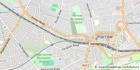 Map of Harrow
