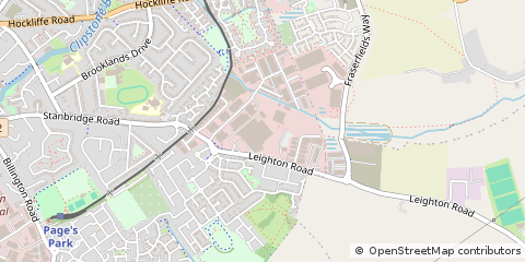 Map of Leighton Buzzard, Bedfordshire