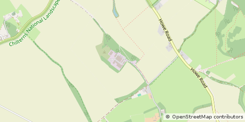 Map of Watlington, Oxfordshire