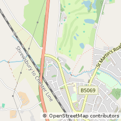 Map of Gobowen, Shropshire
