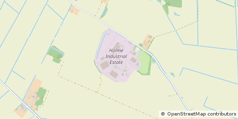 Map of Spalding Moor York, East Yorkshire