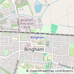 Map of Nottinghamshire