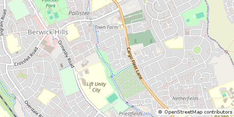 Map of Middlesbrough