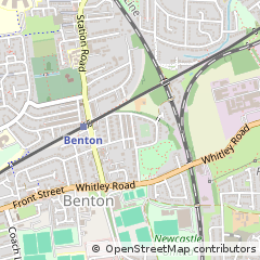 Map of Newcastle Upon Tyne