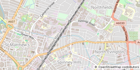 Map of Leicestershire