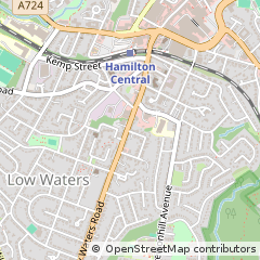 Map of Hamilton