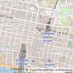 Map of Glasgow