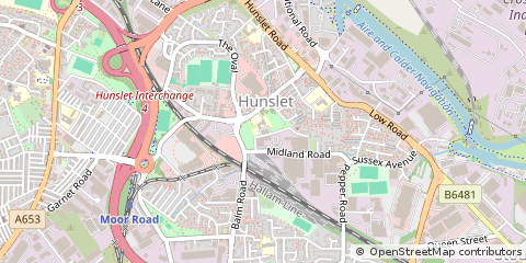 Map of Leeds