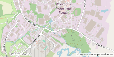 Map of Wrexham