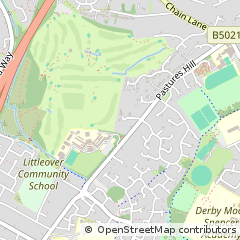 Map of Derby