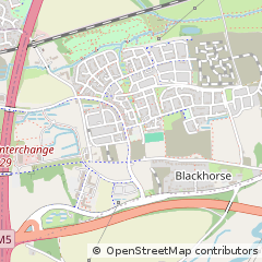 Map of Exeter, Devon