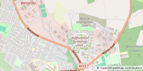Map of Stafford