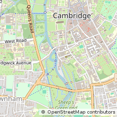 Map of Cambridge