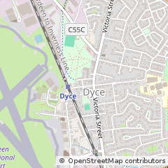 Map of Aberdeen, Aberdeenshire