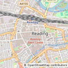 Map of Reading, Berkshire