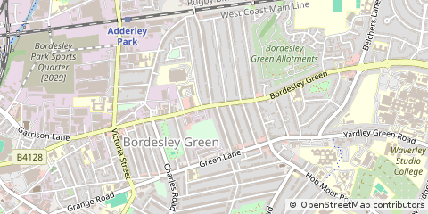 Map of Birmingham