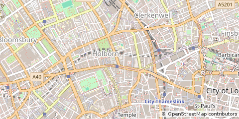 Map of London, Greater London