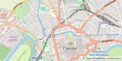 Map of Chester