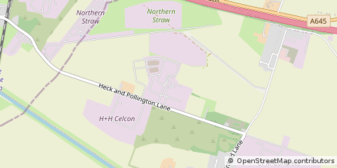 Map of Goole, East Yorkshire