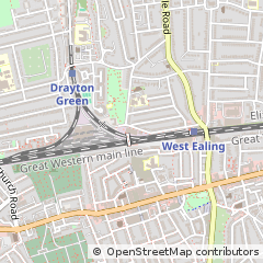 Map of West Ealing, London