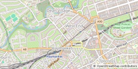 Map of Edinburgh