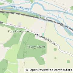 Map of Hungerford, Berkshire