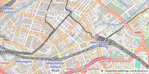 Map of Manchester