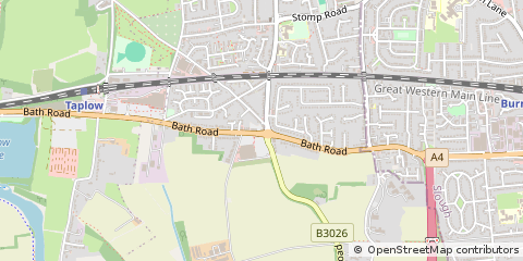 Map of Maidenhead, Berkshire