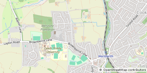 Map of Leeds