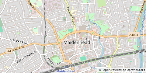 Map of Maidenhead